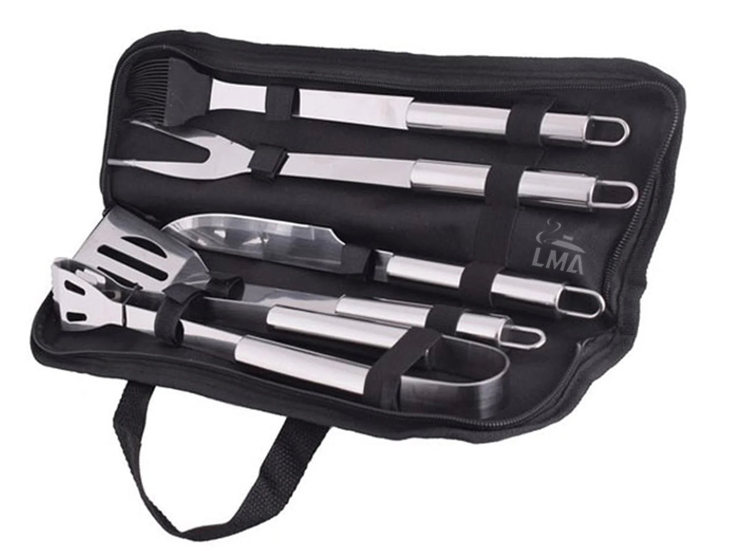 LMA 5-Piece Stainless Steel Braai Utensil Set