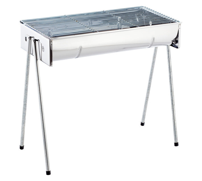Metalix Portable Charcoal Flat Top Braai Braai Stainless Steel