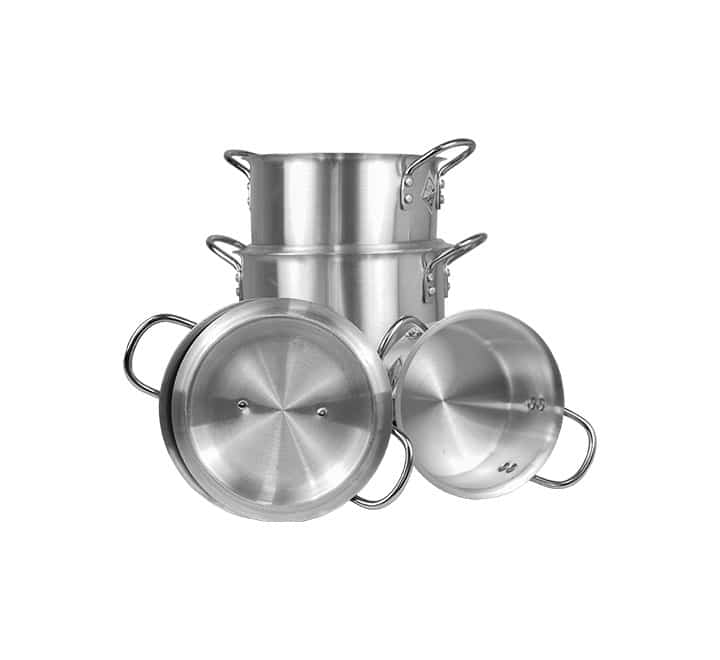 10 Piece Silver Pot Set