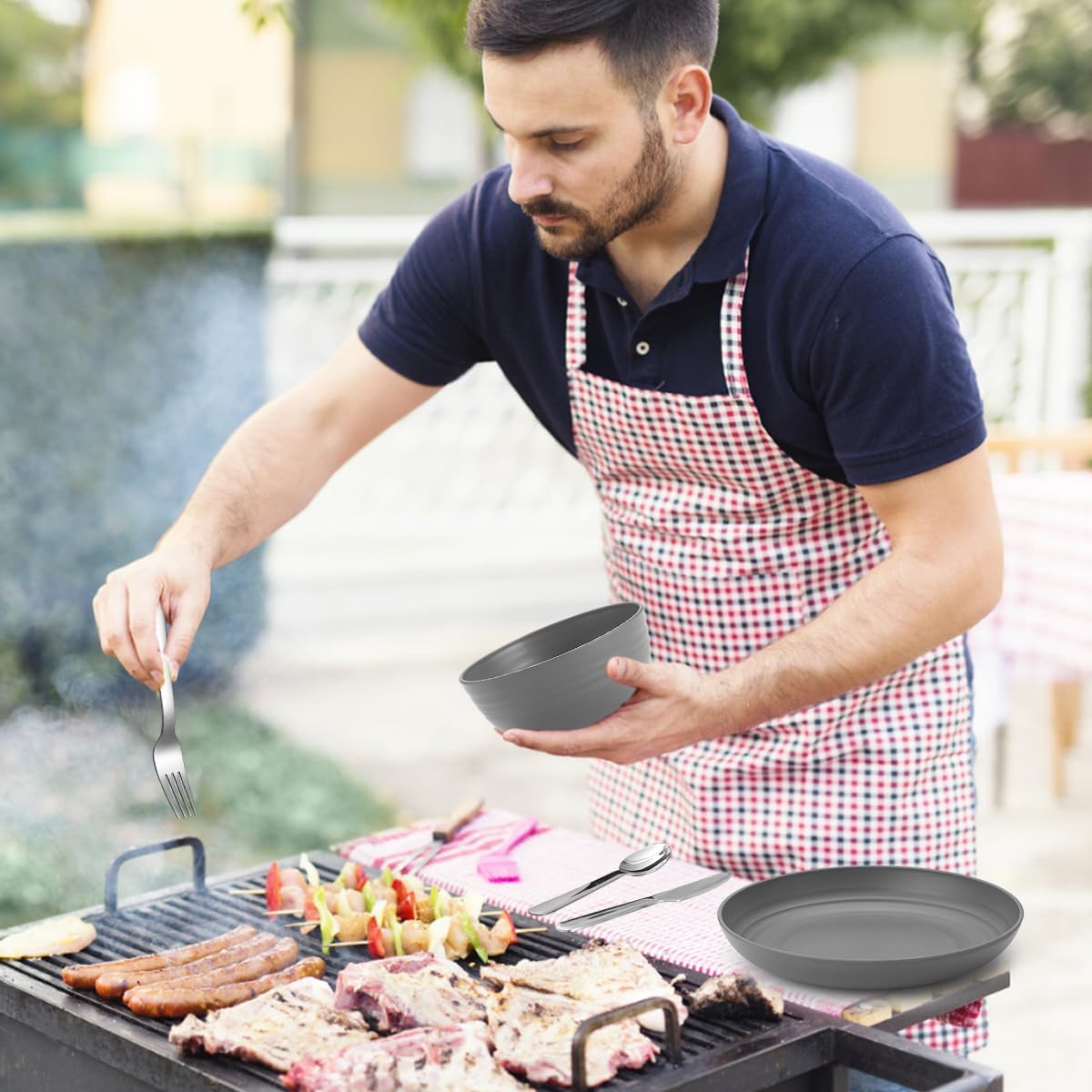 Convenient Travel Camping Cutlery - Set of 3