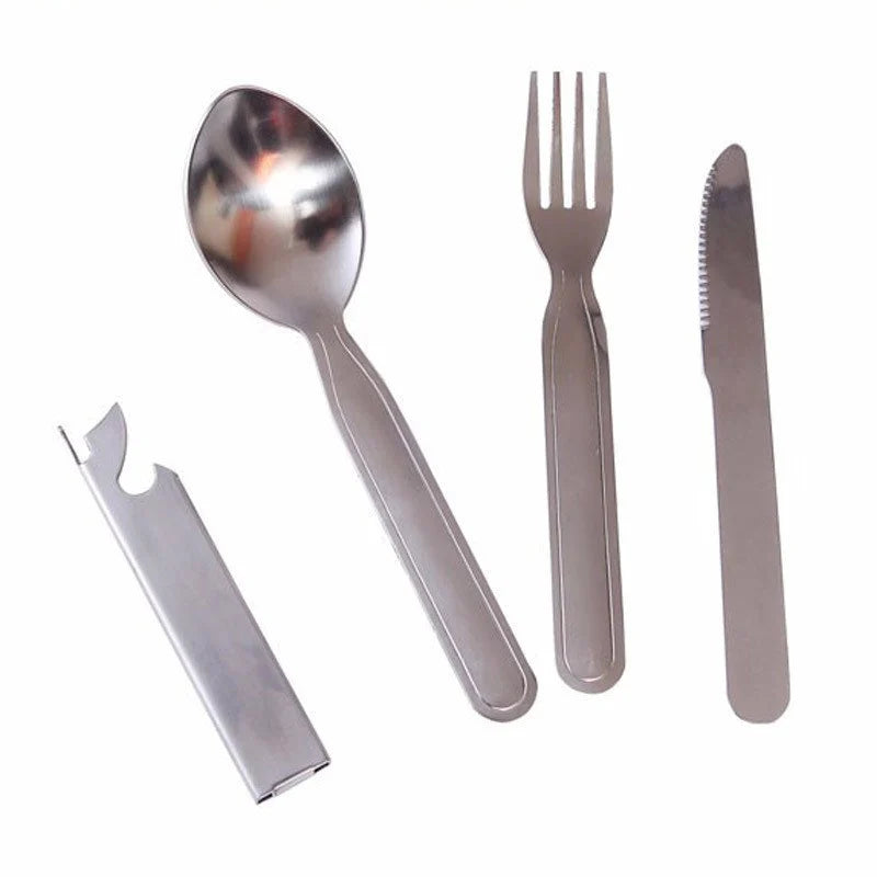 Convenient Travel Camping Cutlery - Set of 3