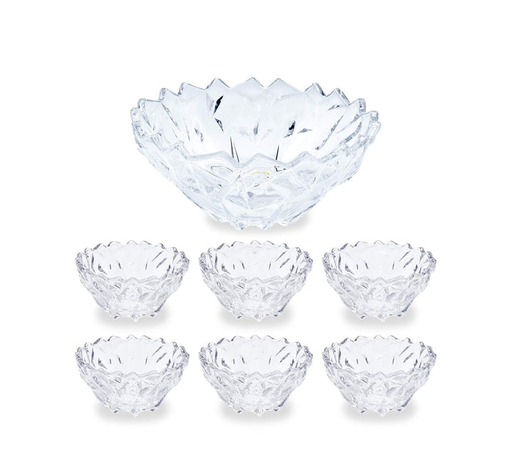 7pc Glass Bowl Set