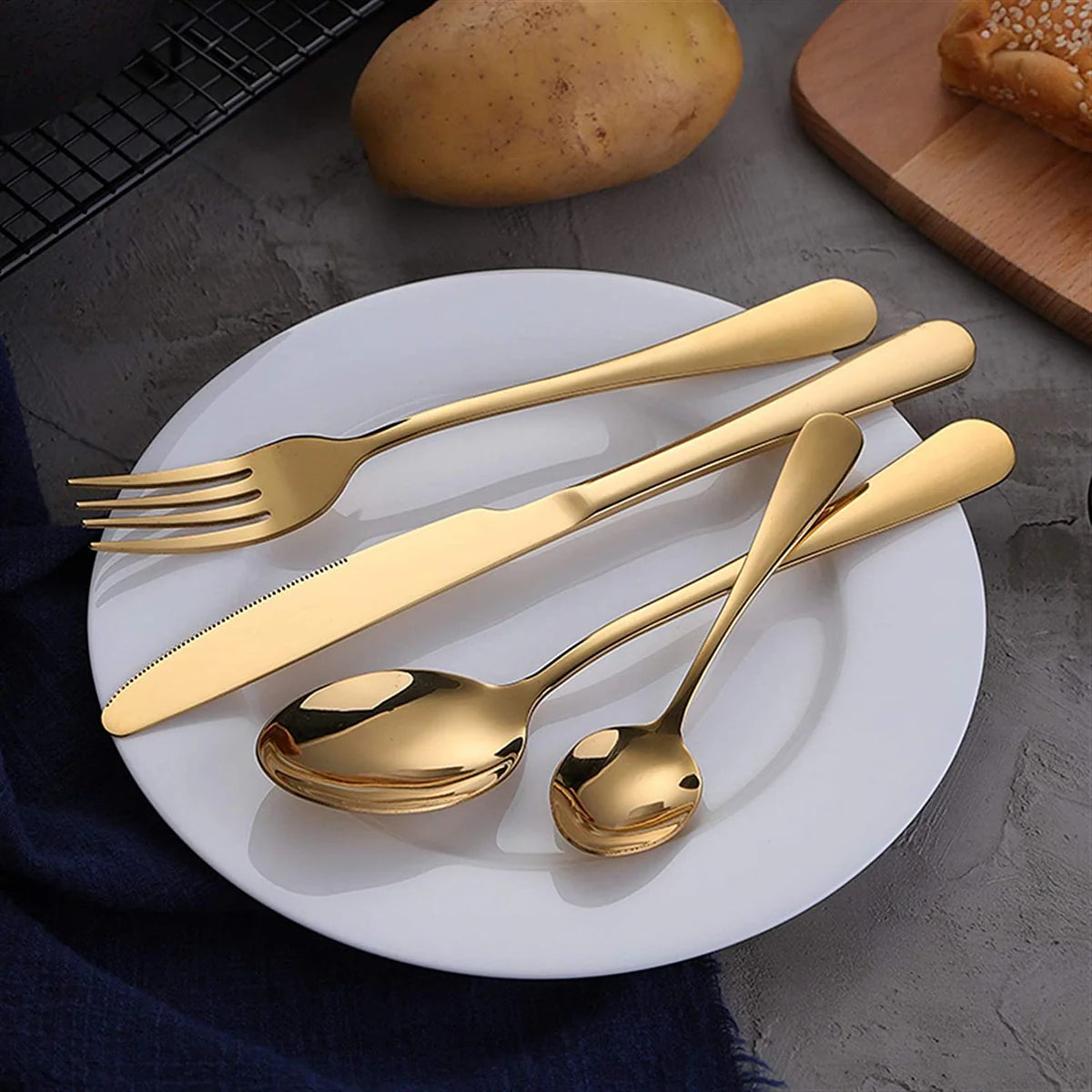 Master Kitchen Cutlery Set 24 Piece - Abu Dhabi