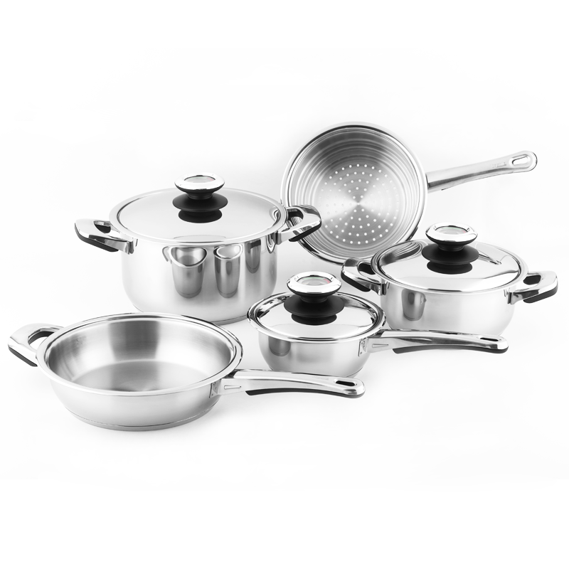 Bastille 8 Piece Stainless Steel Pot Set