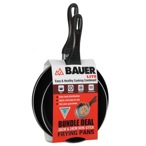 Bauer LITE Non-stick Frying Pan Combo Set