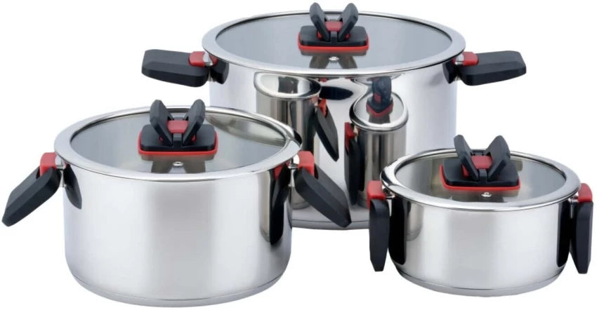 Bauer Compact 6pc Steel Set