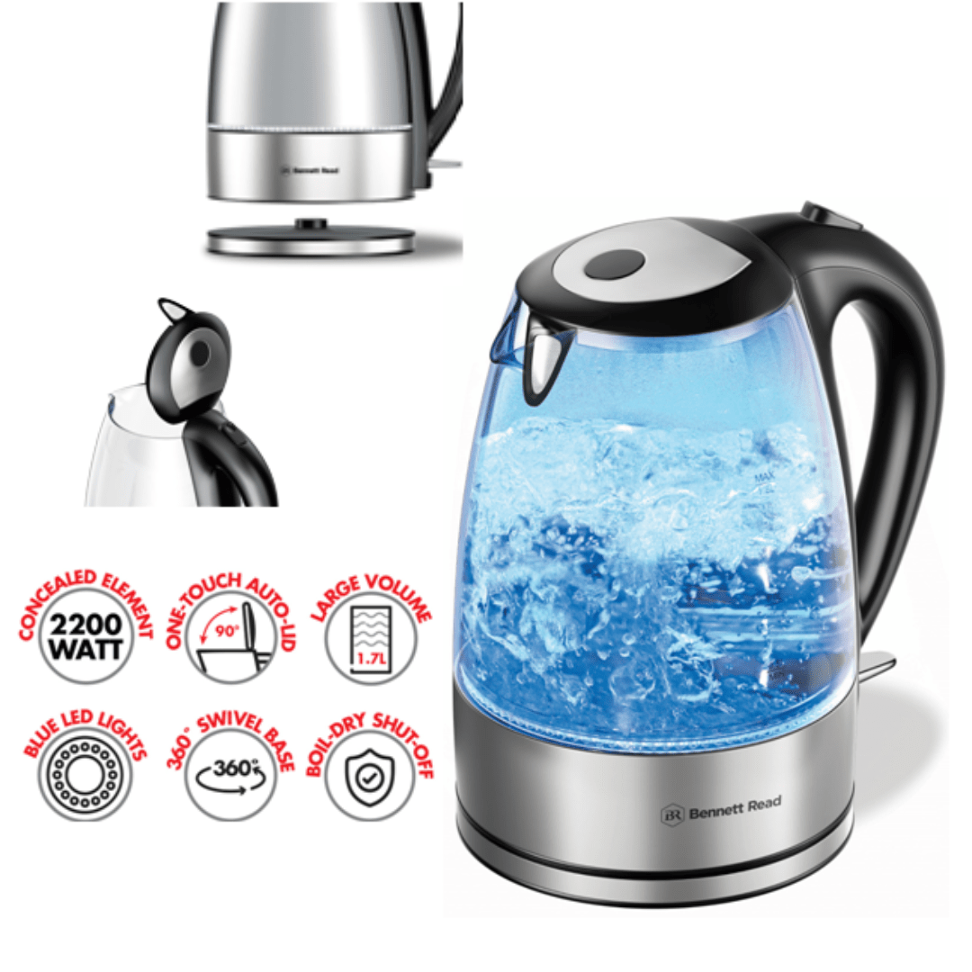 Bennett Read 1.7L Classique Glass Kettle