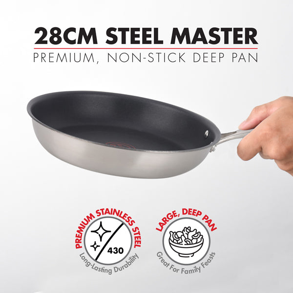 Bennett Read 28cm Steel Master Pan