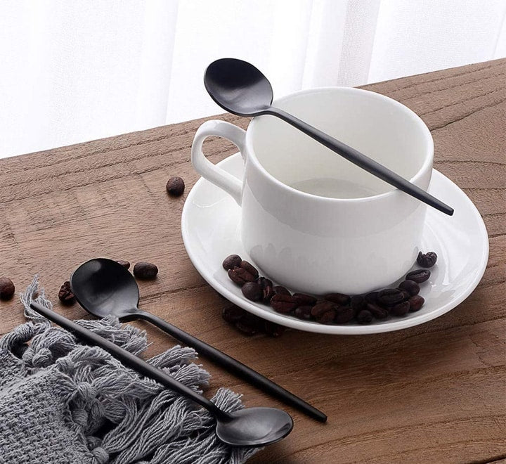 Black Teaspoons - Set of 6