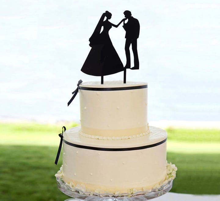 Bride & Groom Wedding Cake Topper