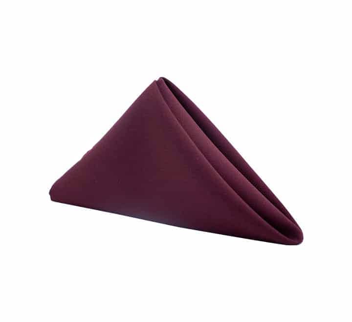 Catering Napkin Scalloped Edges
