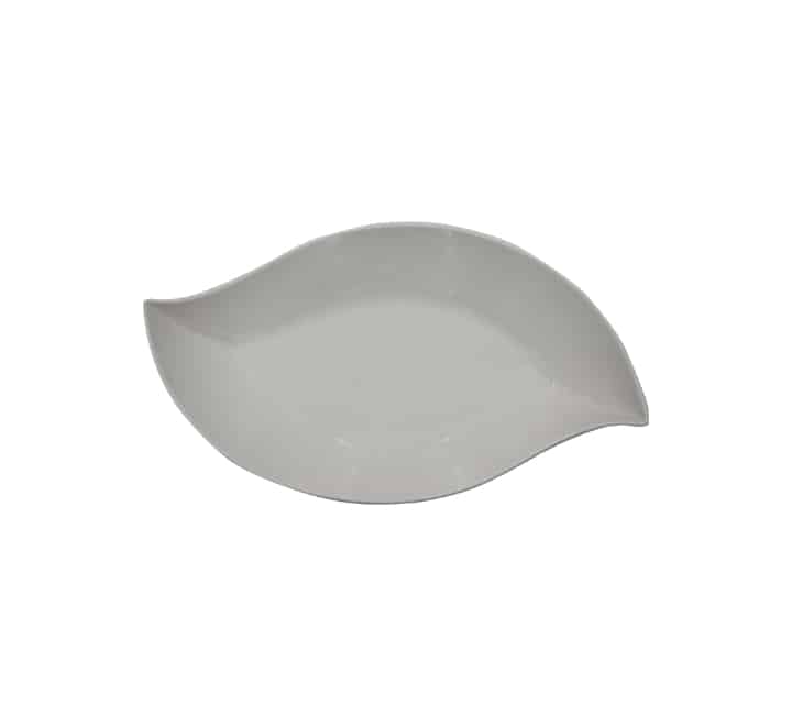 Ceramic Leaf Serving Bowl 14″