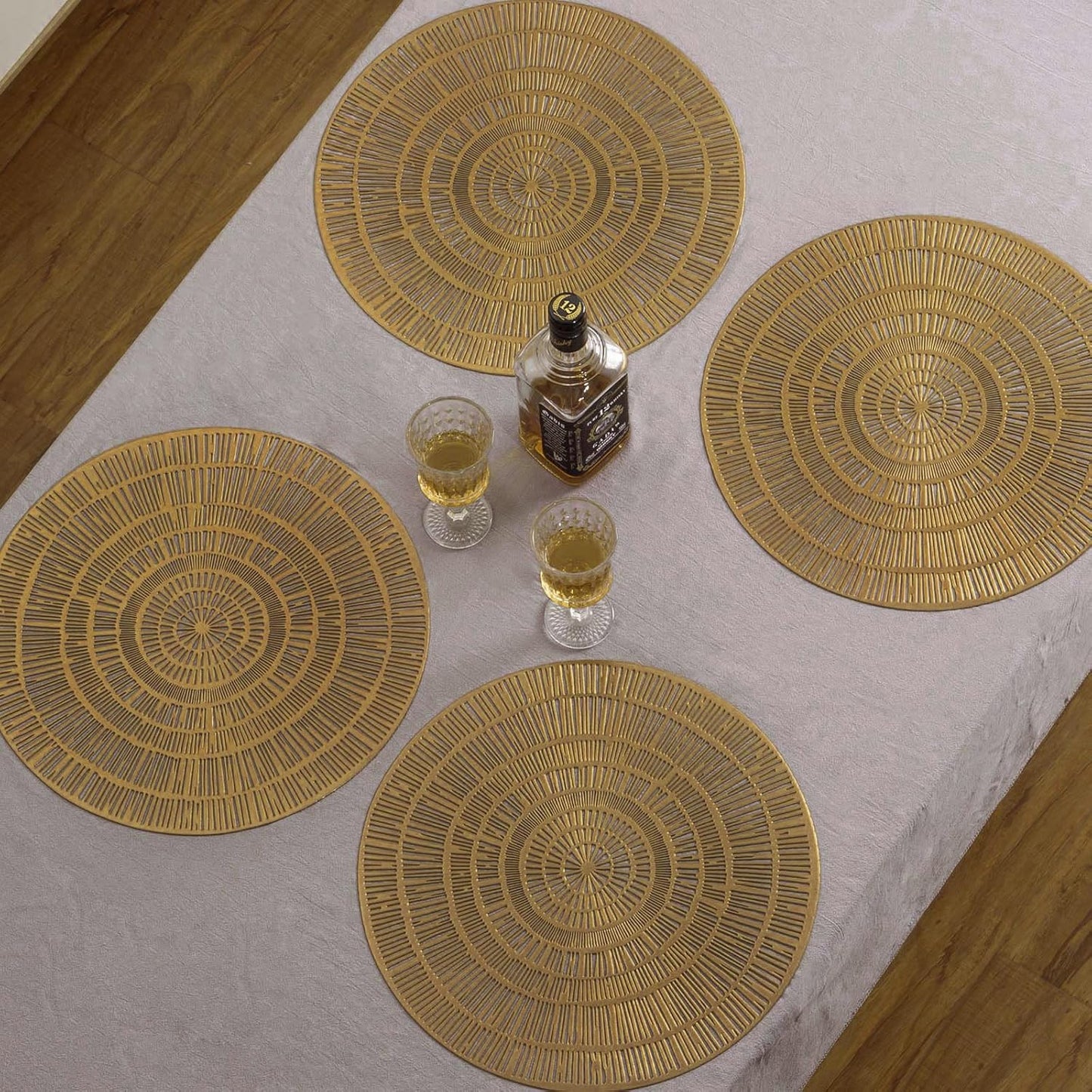 Circle Pattern Round Placemat