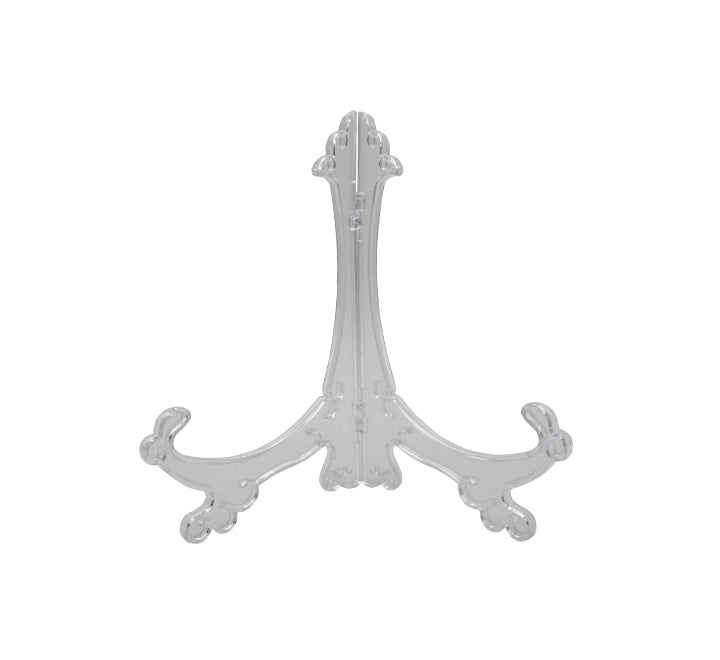 Clear Plastic Plate Holder