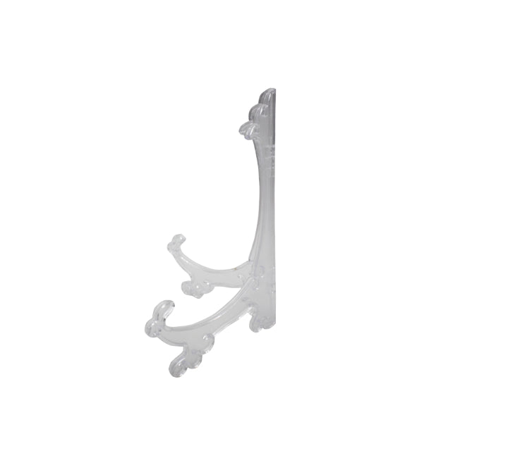 Clear Plastic Plate Holder