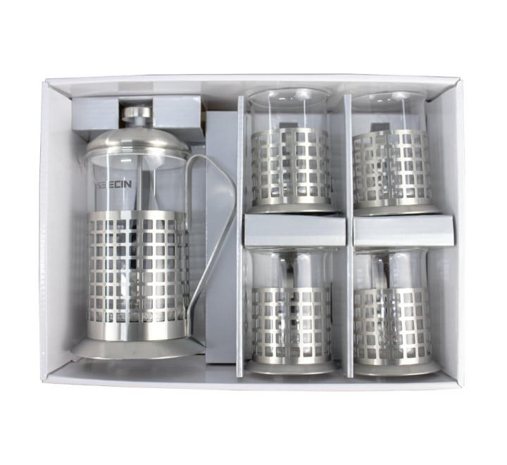 Coffee Press with 4 Cups