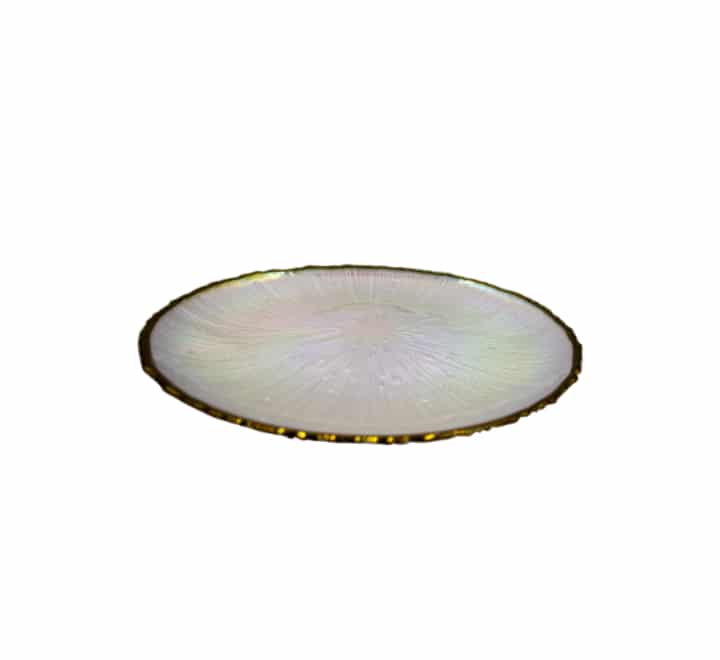 Colourful Glass Dinner Plate 27cm