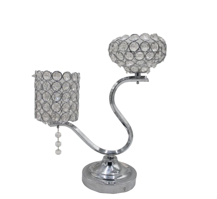 Crystal Candle Stand - 34cm