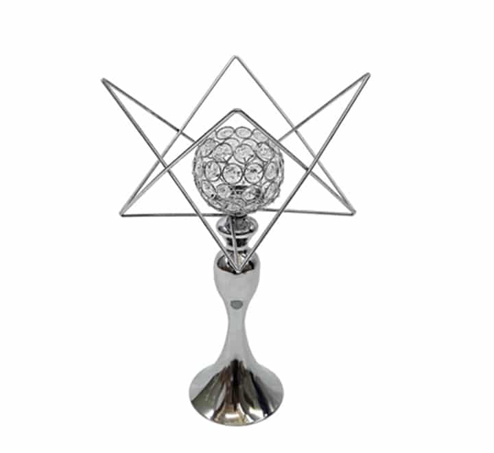 Crystal Candle Stand 43cm