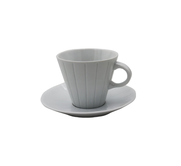 Cup and Saucer Set 12pc - White