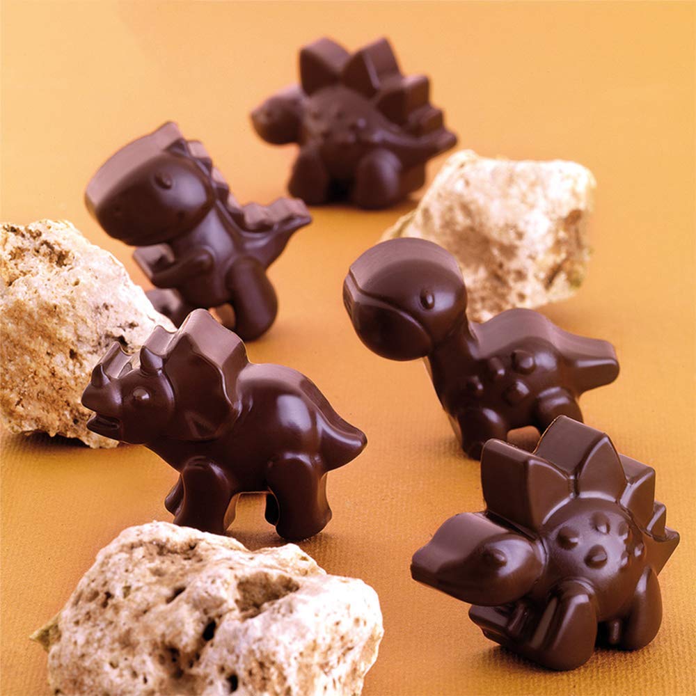 Dinosaurs Silicone Choc Mould