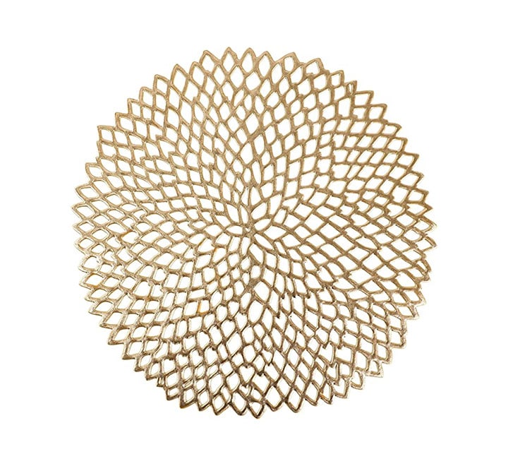 Flower Pattern Round Placemat