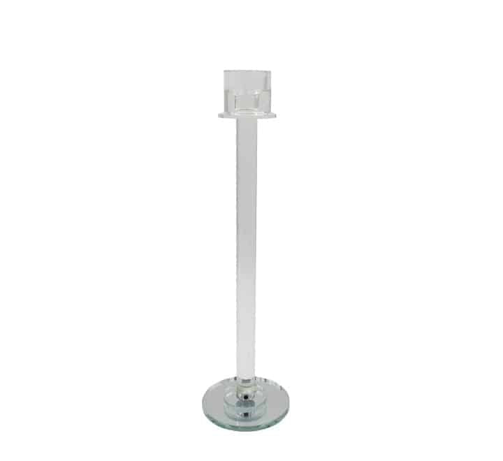 Glass Candle Holder 68cm