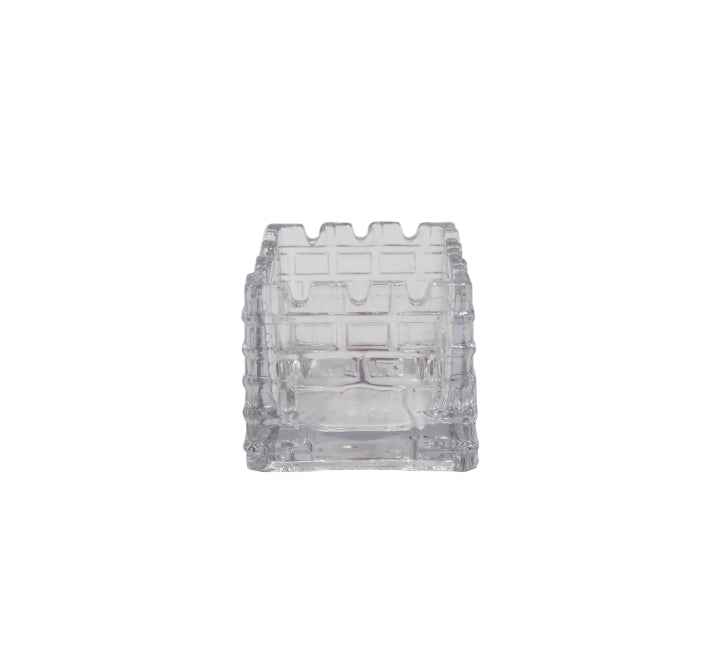Glass Cube Vase - 8x8x8cm