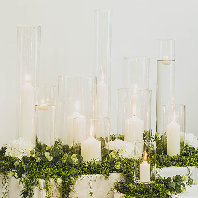 Glass Cylinder Vase 80cm
