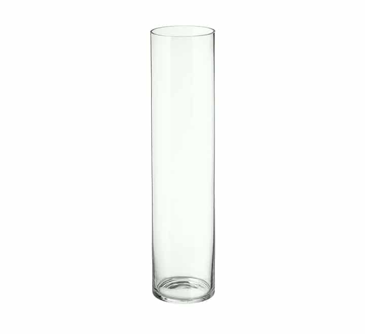 Glass Vase - 10x10x40cm