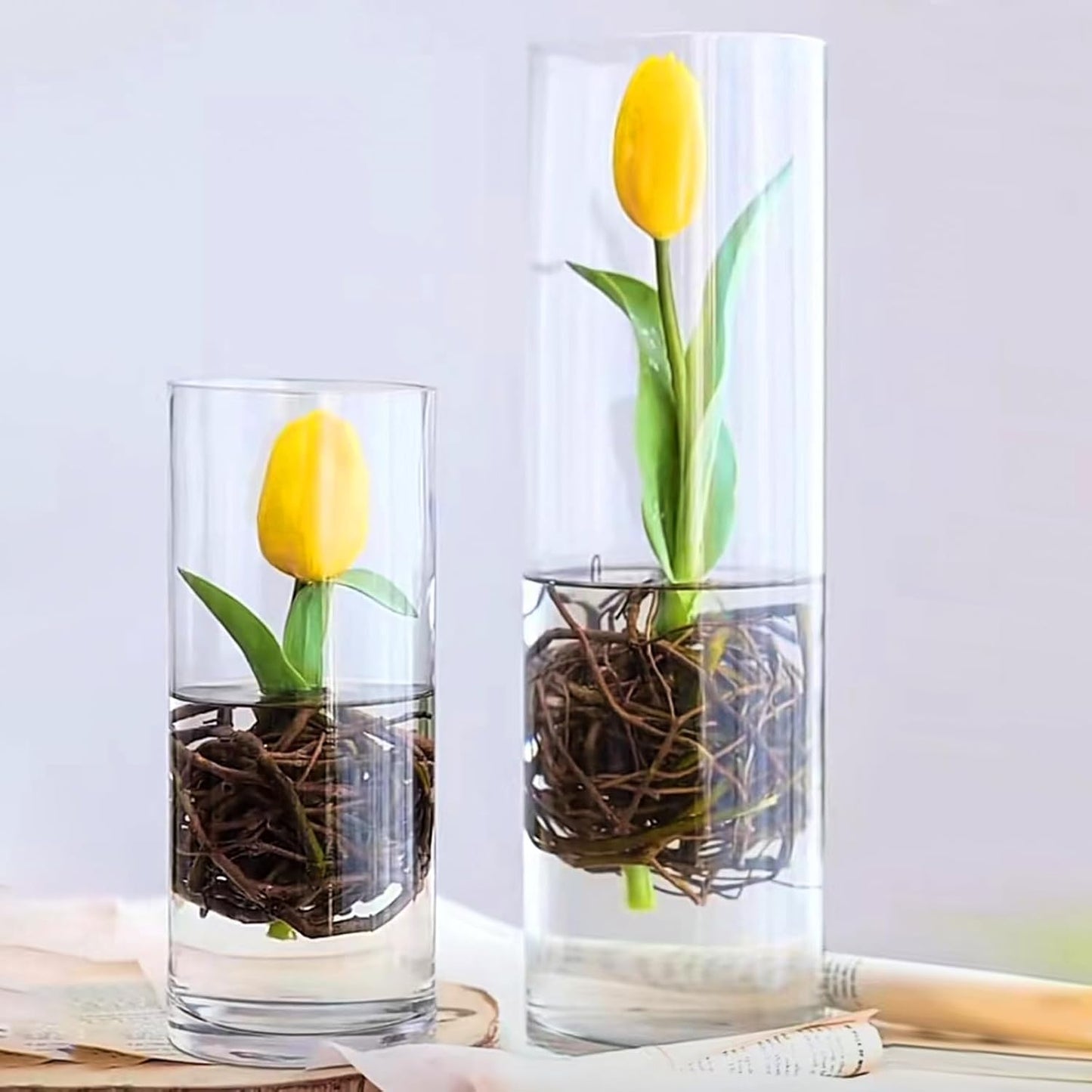 Glass Vase - 40cm