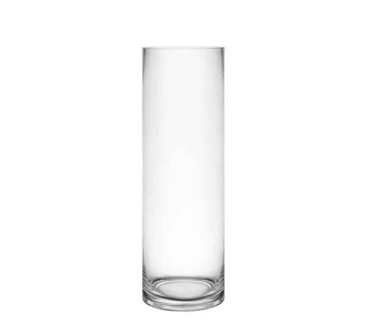 Glass Vase 40cm - Cylinder