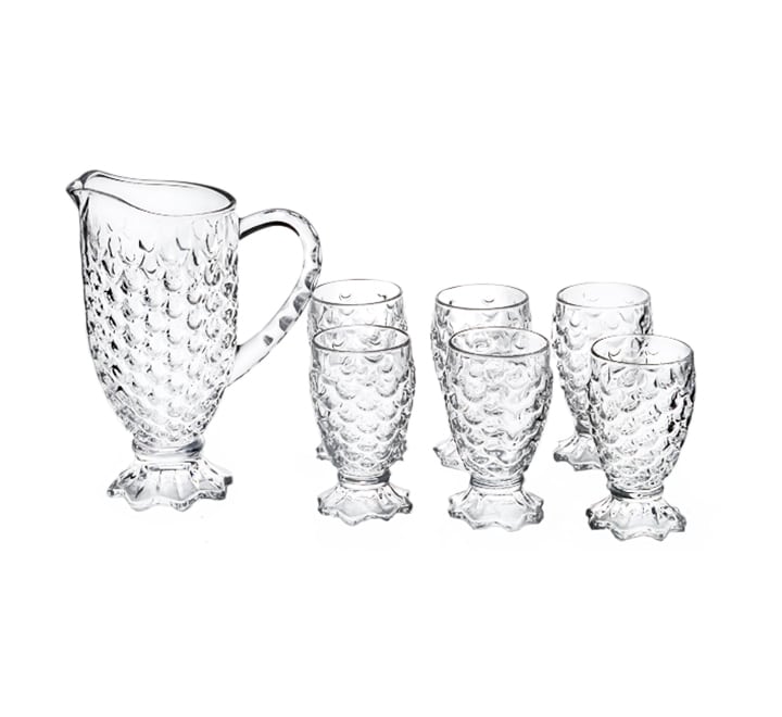 Glass and Jug Set 7 Piece
