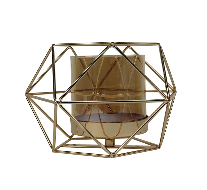 Gold Candle Stand
