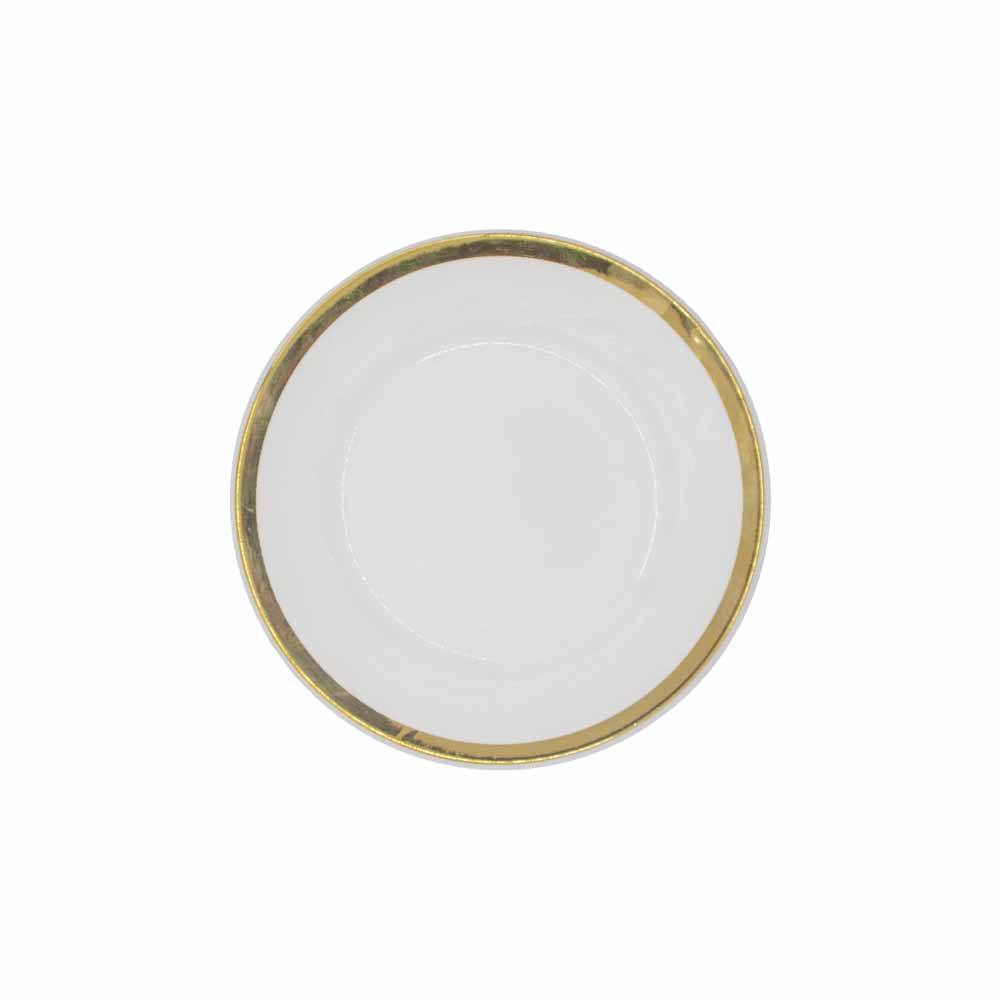 Gold Rim Side Plate 18cm