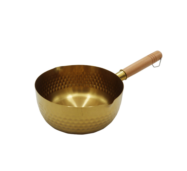 Gold Hammered Saucepan