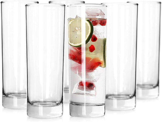 Hi-Ball Tumbler Glasses 240ml  Elegance- Set of 6