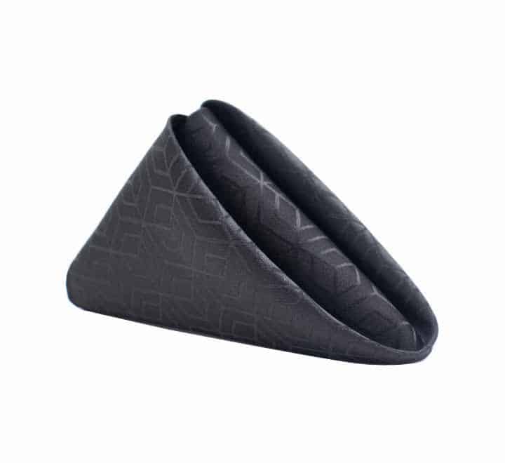 Jacquard Napkin Geometric Pattern