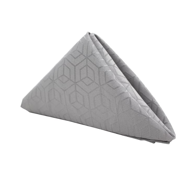 Jacquard Napkin Geometric Pattern