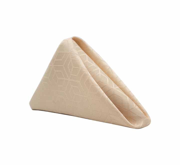 Jacquard Napkin Geometric Pattern