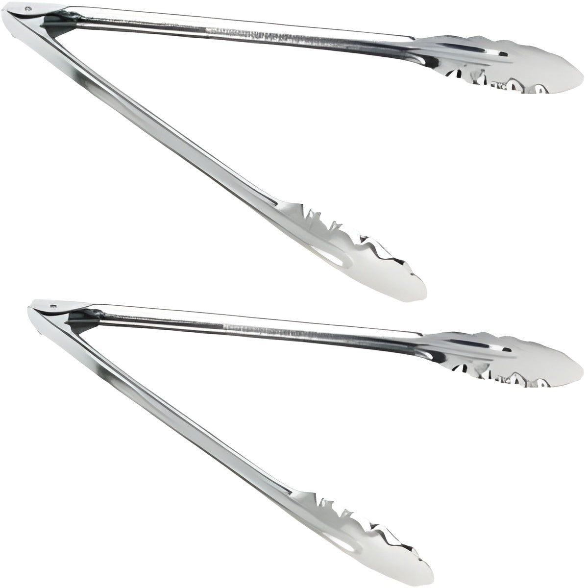 Kersol Stainless Steel Kitchen Combo Tongs (29 cm Set of 2)