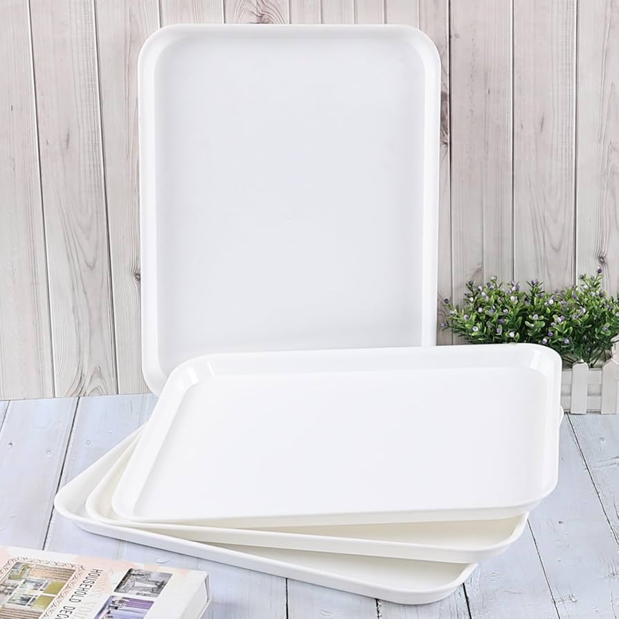 Large Rectangular Plastic Tray