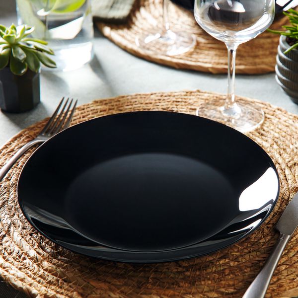 Luminarc Opal Dinner Plate 27cm - Black