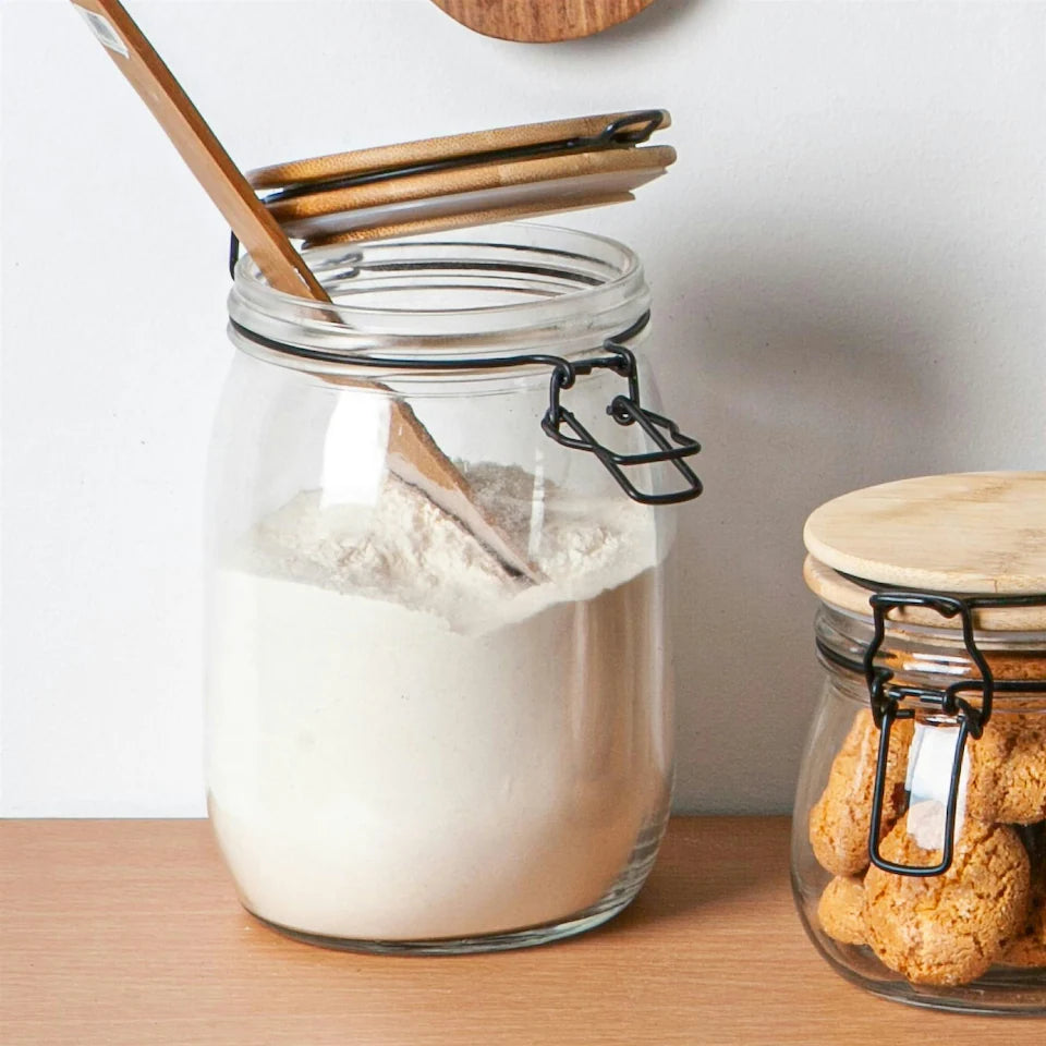 Mason Clip Lid Jar 1L