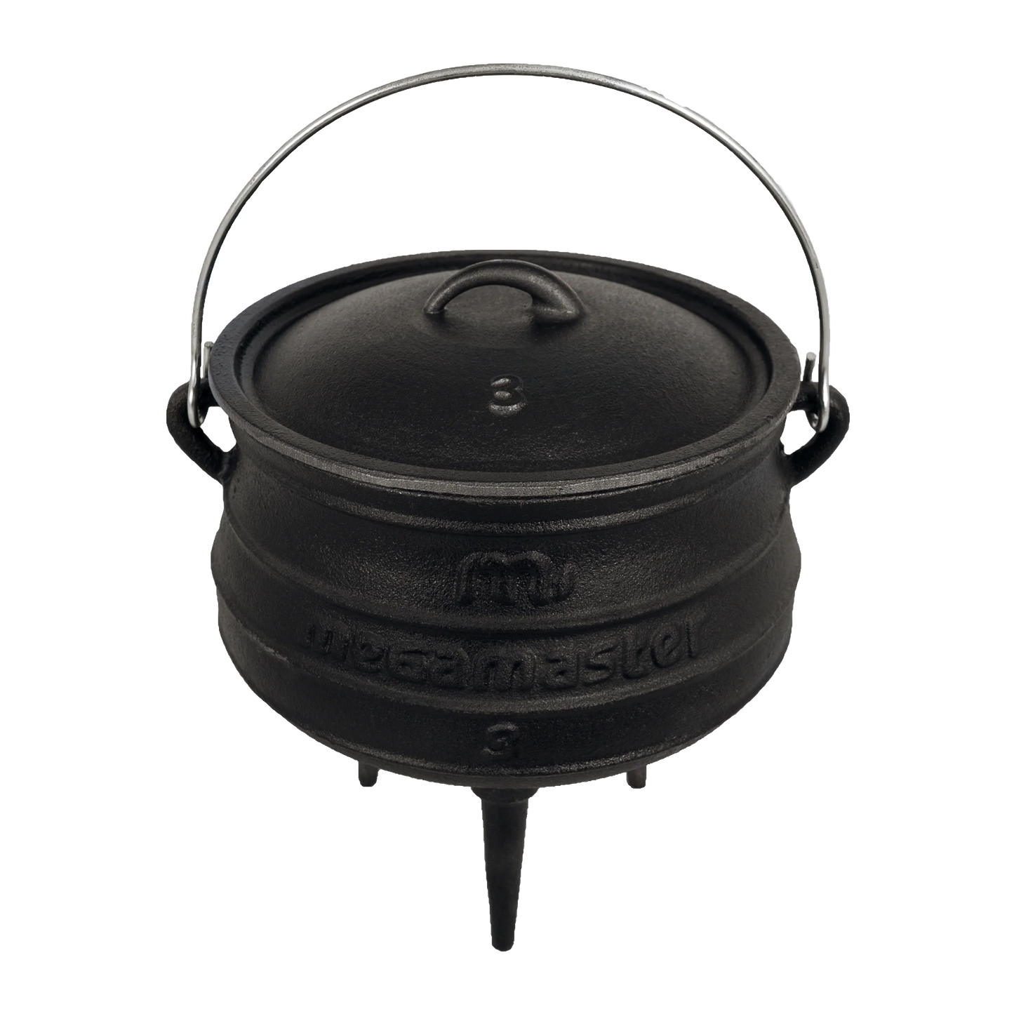 Megamaster No3 Potjie Pot Black