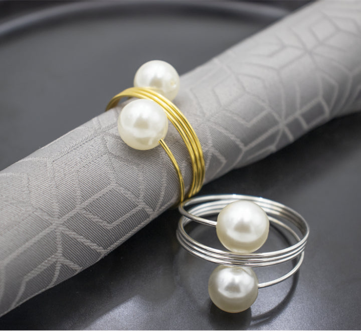 Napkin Ring with Pearl