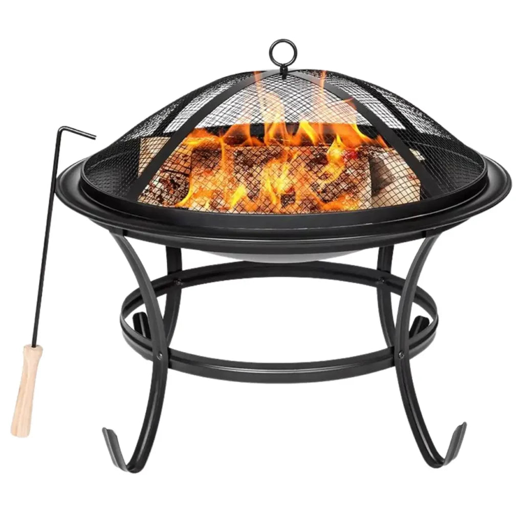 Outdoor Buddy Alpha Firepit with Braai Grid -(54cm Braai)