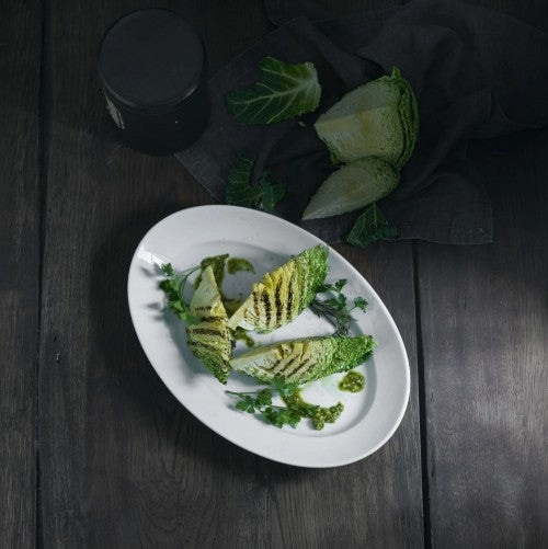 Oval Platter 35cm Polaris Pattern