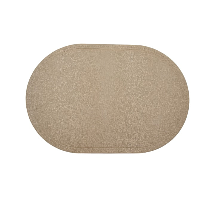 Oval Patterned Table Mat - 45x30cm