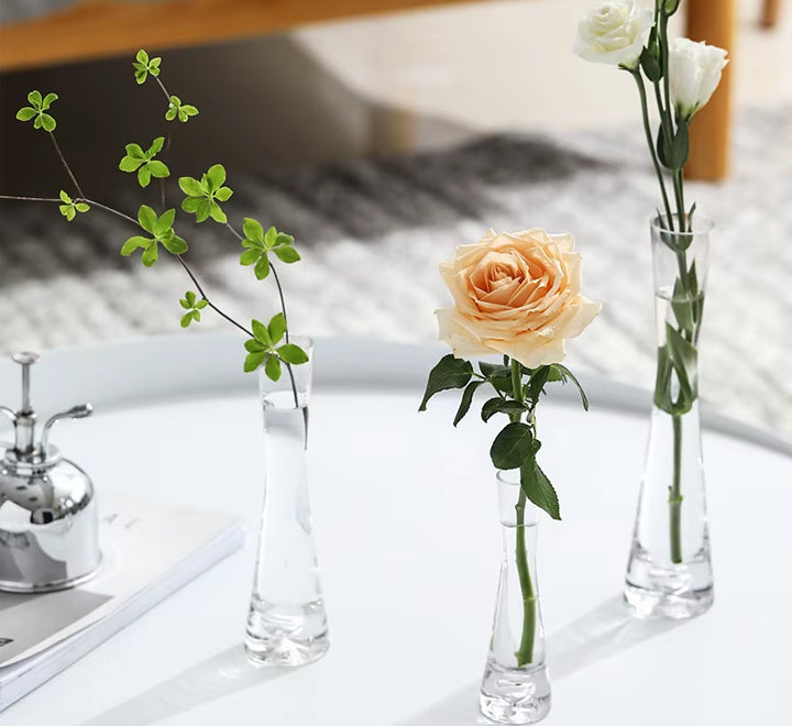 Pamper Hamper Flare Bud Glass Vase